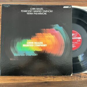 Lorin Maazel Tchaikovsky Manfred Symphony Vinyl LP London CS 6786